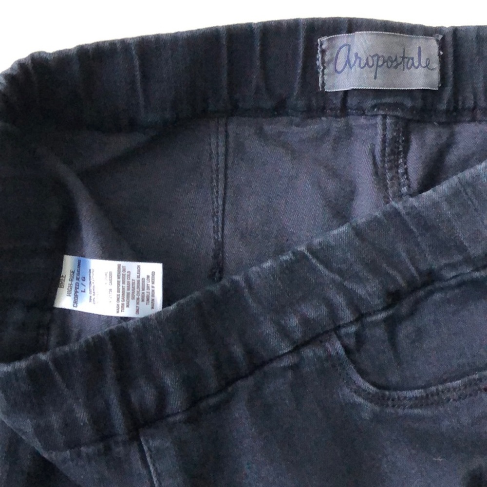 Aeropostale Dark Blue Denim, High Rise Jegging - Picture 7 of 7